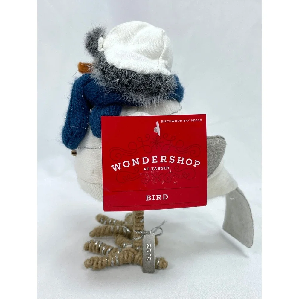 Wondershop Featherly Friends Fabric‎ Bird Forest Blue Scarf Ear Muff Coat 2018